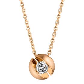 Roségold, Halsschmuck, Schaffrath CALLA Collier 754_CALL2_25_RW