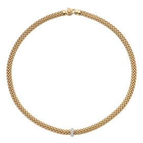Weißgold, Halsschmuck, FOPE Vendôme Flex'it Collier 56002CX_BB_G_XBX_043