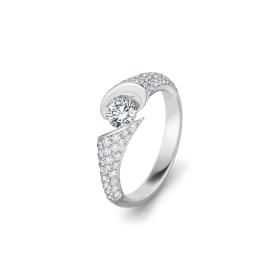 Weißgold, Ringe, Schaffrath CALLA Diamantring 218_CALLP_50_WW