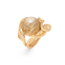 Gelbgold, Ringe, Ole Lynggaard Copenhagen Snakes Ring A2961-402
