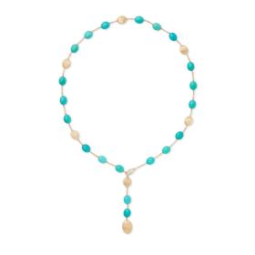 Gelbgold, Halsschmuck, Marco Bicego Jaipur Link Halskette CB2771-B TU01 Y