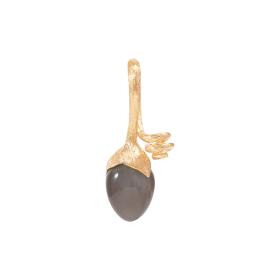 Gelbgold, Halsschmuck, Ole Lynggaard Copenhagen Lotus Sprout Anhänger A2662-401