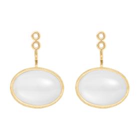 Gelbgold, Accessoires/Sonstiges, Ole Lynggaard Copenhagen Lotus Einhänger für Ohrringe A3060-408