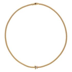 Halsschmuck, Gelbgold, FOPE Prima Collier 74408CX_XX_G_RBG_043