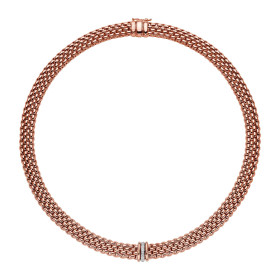 Weißgold, Halsschmuck, FOPE Panorama Collier mit Diamanten 58712CX_BB_R_RBR_042