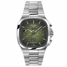 Unisex, Glashütte Original Seventies Chronograph Panoramadatum 1-37-02-09-02-70
