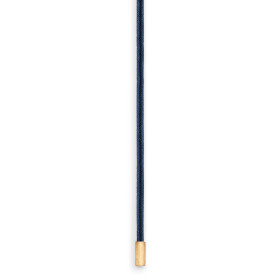 Seide, Halsschmuck, Ole Lynggaard Copenhagen Doppel Design Schnur blau A1907-410