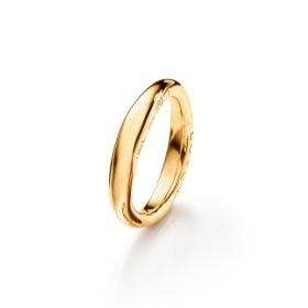 Gelbgold, Ringe, Ole Lynggaard Copenhagen Love Ring 3 A1343-402