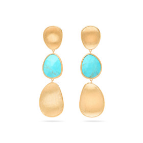         Gelbgold, Ohrringe, Marco Bicego Lunaria Color Ohrhänger OB1466 TUM01 Y