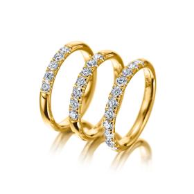 Gelbgold, Ringe, Meister Memoireringe 115.1305.05/115.1305.07/115.1305.11-G
