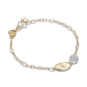 Weißgold, Armschmuck, Marco Bicego Lunaria Armband BB2591_B_YW_Q6