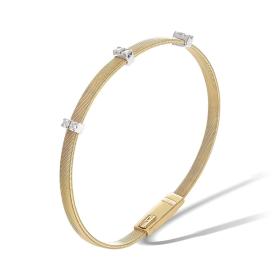Weißgold, Armschmuck, Marco Bicego Masai Armband BG731_B3_YW_M5