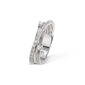 Weißgold, Ringe, Marco Bicego Goa Ring AG269 B2 W