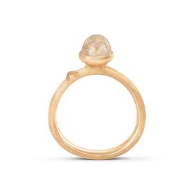 Gelbgold, Ringe, Ole Lynggaard Copenhagen Lotus Tiny Ring A2708-411