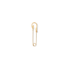         Gelbgold, Accessoires/Sonstiges, Ole Lynggaard Copenhagen Under the Sea Fish Hook Brosche, groß A3213-401