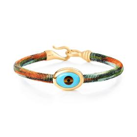 Textil, Armschmuck, Ole Lynggaard Copenhagen Life Armband mit Evil Eye A2954-404