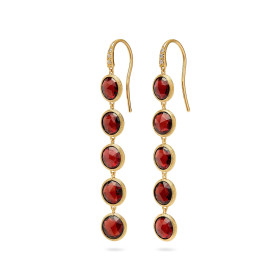 Gelbgold, Ohrringe, Marco Bicego Jaipur Color Ohrhänger, Ref: OB1966-AB RG01 Y