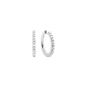 Weißgold, Ohrringe, Ole Lynggaard Copenhagen Love Bands Creole Small A2602-501