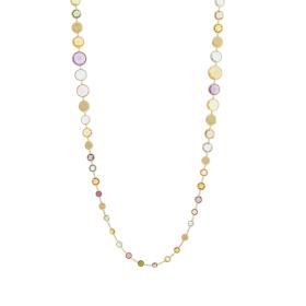 Gelbgold, Halsschmuck, Marco Bicego Jaipur Colour Lange Halskette CB2159_MIX01_Y_02