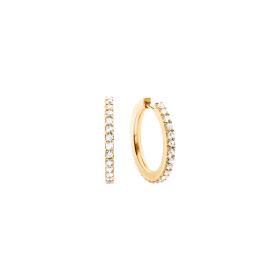 Gelbgold, Ohrringe, Ole Lynggaard Copenhagen Love Bands Creolen A2602-401