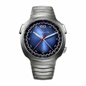 H. Moser & Cie Streamliner Flyback Chronograph Automatic Funky Blue 6902-1201