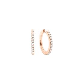 Roségold, Ohrringe, Ole Lynggaard Copenhagen Love Bands Creole Small A2602-701