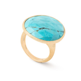 Gelbgold, Ringe, Marco Bicego Lunaria Color Ring, Ref: AB564 TUM01 Y 58