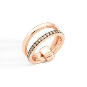 Roségold, Ringe, Pomellato Pomellato Together Bandring, Ref: PAC0100O7BKRDBR00_64