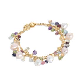 Gelbgold, Armschmuck, Marco Bicego Paradise Pearls Armband BB2594 MIX114 Y