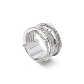 Weißgold, Ringe, Marco Bicego Goa Ring AG277 B2 W