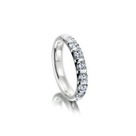 Weißgold, Ringe, Meister Memoirering 115.1109.07-W