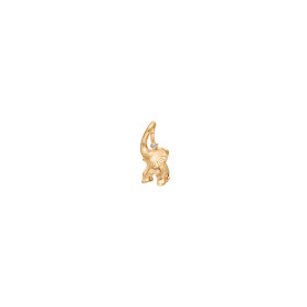 Gelbgold, Halsschmuck, Ole Lynggaard Copenhagen Elephant Anhänger A2833-402