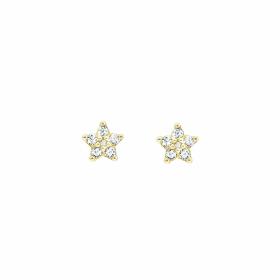 Gelbgold, Ohrringe, Ole Lynggaard Copenhagen Shooting Stars Ohrstecker Small A2860-401
