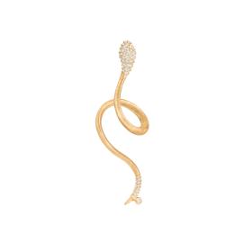 Gelbgold, Ohrringe, Ole Lynggaard Copenhagen Snakes Ohrring A2675-407