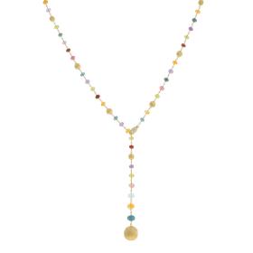 Gelbgold, Halsschmuck, Marco Bicego Africa Gemstone Halskette CB2344_B_MIX02_Y_02