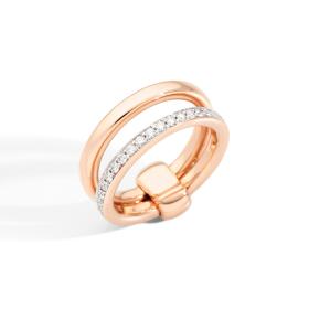 Ringe, Roségold, Pomellato Bandring Pomellato Together PAC0100O7WHRDB000