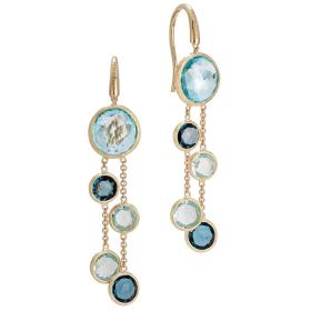 Gelbgold, Ohrringe, Marco Bicego Jaipur Color Ohrhänger OB1290_MIX725_Y_02