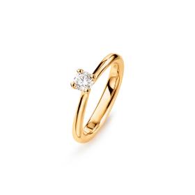 Gelbgold, Ringe, Ole Lynggaard Copenhagen Classic Solitaire Ring A2760-476