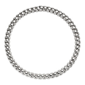 Weißgold, Halsschmuck, FOPE Luna Flex'it Halskette 52007CX_BB_B_XBX_040