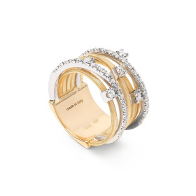 Weißgold, Ringe, Marco Bicego Goa Ring AG277 B2 YW