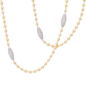 Gelbgold, Halsschmuck, Marco Bicego Afrika Alta Halskette CB2818_B_YW_Q6