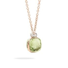 Weißgold, Halsschmuck, Pomellato Halskette Nudo Classic PCC2022O6WHRDB0PA