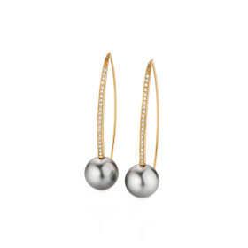        Roségold, Ohrringe, Gellner Wave Ohrhaken 5-24536-02