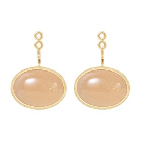 Gelbgold, Accessoires/Sonstiges, Ole Lynggaard Copenhagen Lotus Einhänger für Ohrringe A3061-406