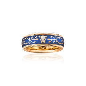 Gelbgold, Ringe, Wellendorff Ring VERGISSMEINNICHT 606670-GG00