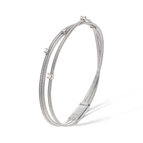 Weißgold, Armschmuck, Marco Bicego Goa Armreif BG617 B W