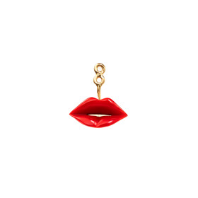Gelbgold, Ohrringe, Ole Lynggaard Copenhagen Hot Lips Ohrringeinhänger A2999-401