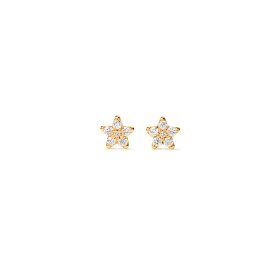 Gelbgold, Ohrringe, Ole Lynggaard Copenhagen Shooting Stars Ohrstecker mini, Ref: A2859-401