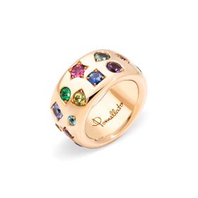 Roségold, Ringe, Pomellato Iconica Großer Ring Color PAB9012O7000000VA