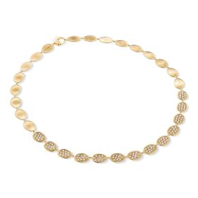 Gelbgold, Halsschmuck, Marco Bicego Lunaria Alta Halskette CB2263 B1 Y 2Y